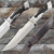 Decorative Fixed Blade Knife with Engraved Silver Handle Accents