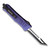 Purple Legacy Edge OTF Knife Tanto Point Blade