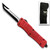Red Legacy Edge OTF Knife Tanto Point Blade