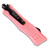 Pink Legacy Edge OTF Knife Tanto Point Blade
