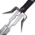 The Witcher Ciri Zireael Sword Replica with Black Scabbard