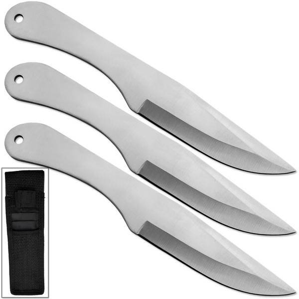 Jack Ripper Throwing Knives 3Pcs Set Very SHARP! 6in