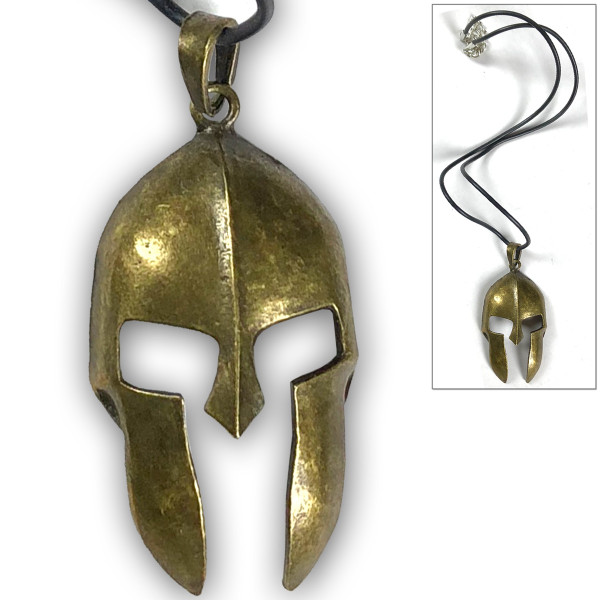 300 Movie Spartan Helmet Necklace