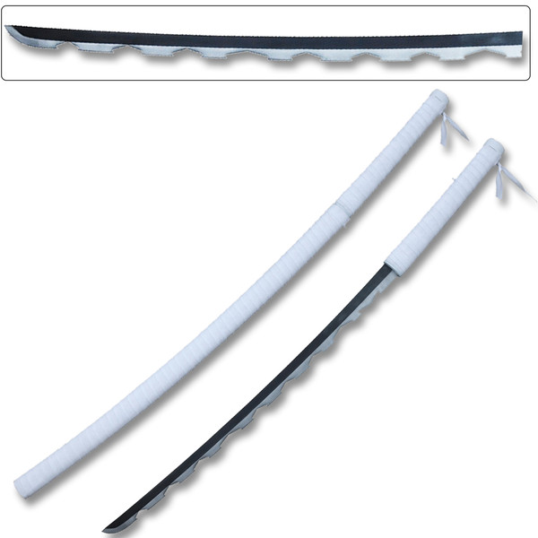 Demon Slayer - Inosuke Hashibira Grey Nichirin Sword Katana Metal