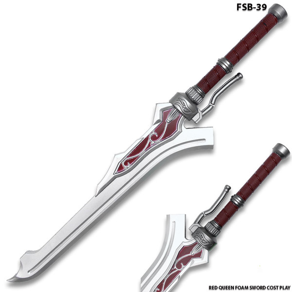  Devil Cry Red Queen Sword of Nero Foam Sword Cosplay