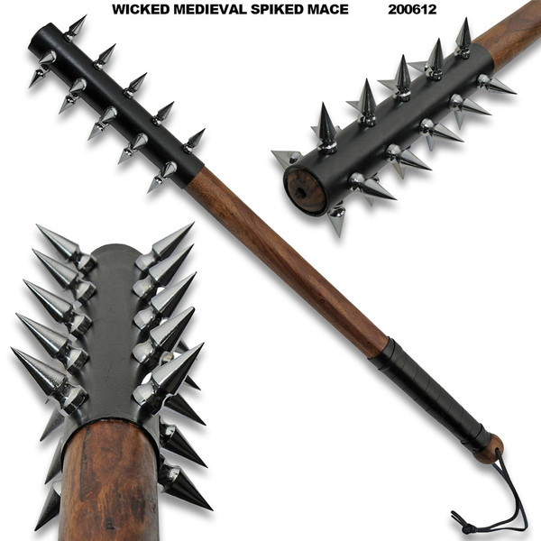 29" WICKED MEDIEVAL SPIKED MACE