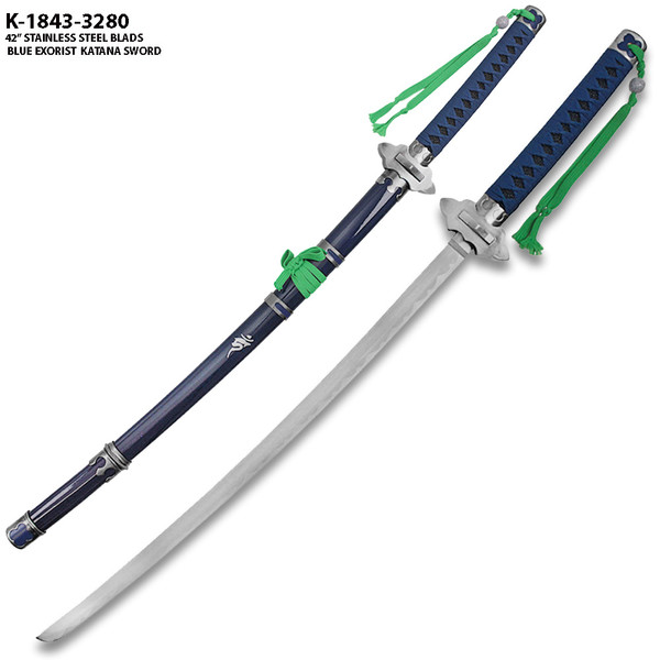 Exorcist Anime Katana Sword Replica. Katana Sword