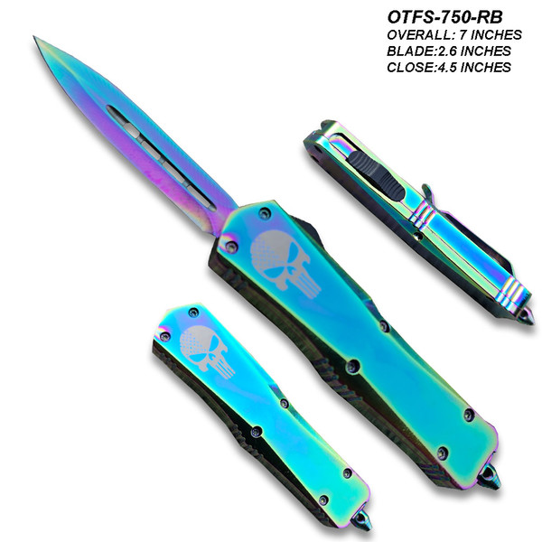 Swift Punisher Titanium  Double Edge OTF Limited Edition 7 Inches