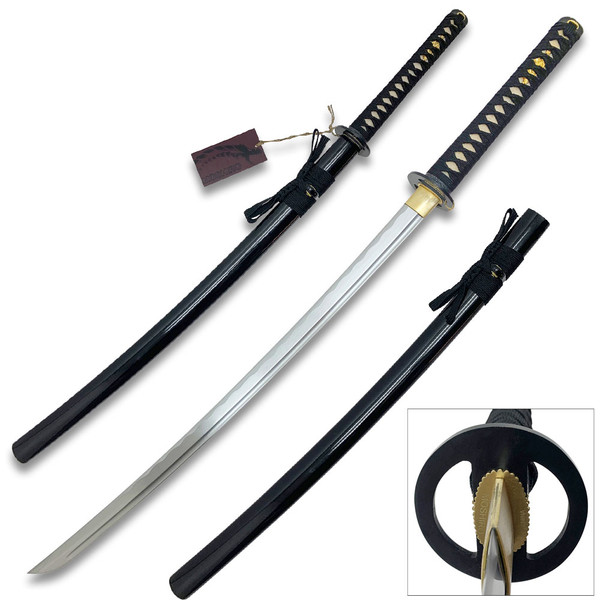 Rurouni Kenshin Reverse Blade Katana – Hand-Forged Sakabato Samurai Sword with Scabbard