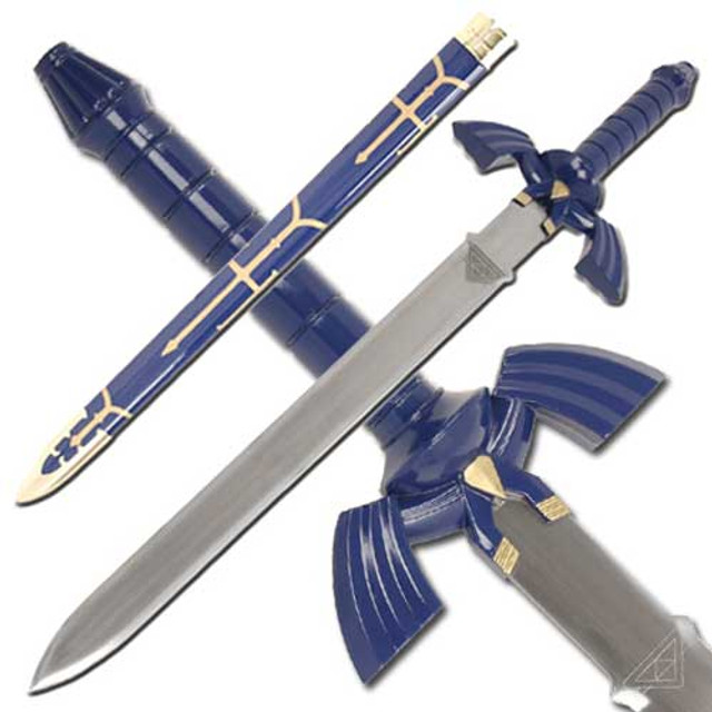 Armory Replicas - Twilight Accurate Princess Link Master Foam Sword - The  Legend of Zelda Replica Sword - Perfect Costume for LARP, Cosplay, and