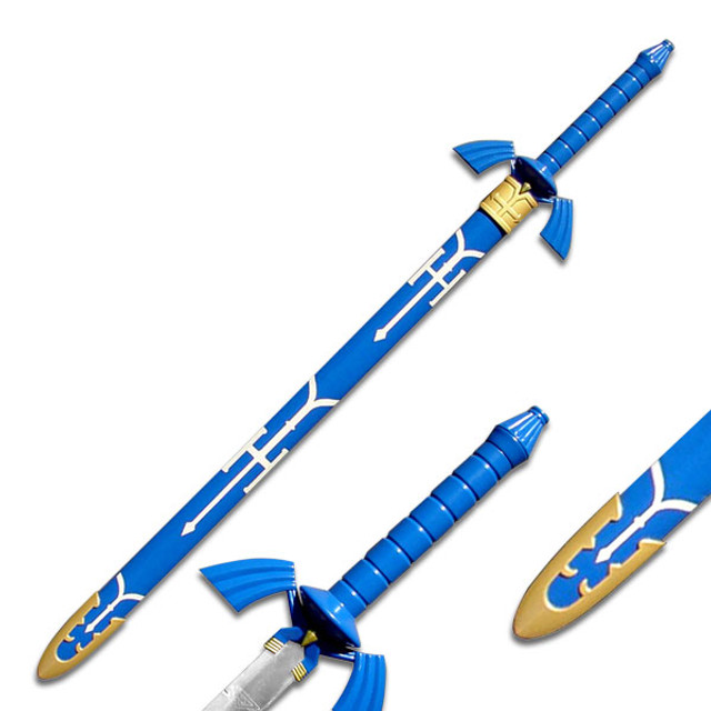 Zelda  Twilight Master Sword Replica Blue Scabard