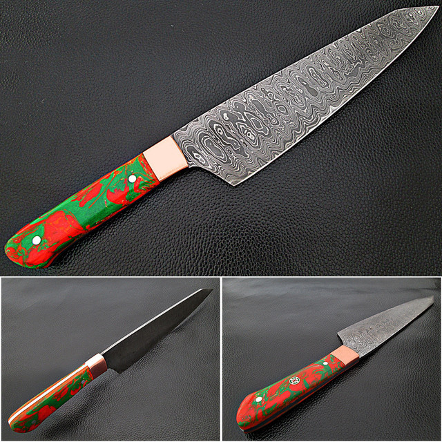 ULTRA SHARP Santoku Forged Chef Knife