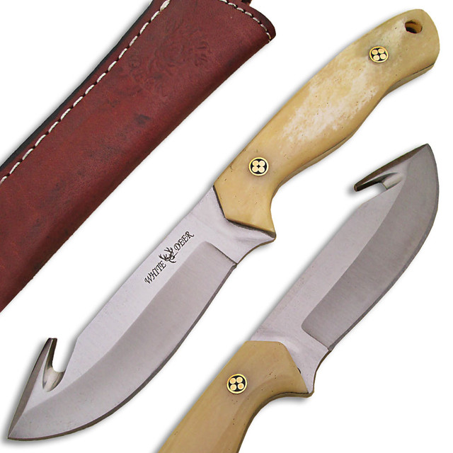 WHITE DEER Guthook Ranger Series J2 Steel Skinner Knife