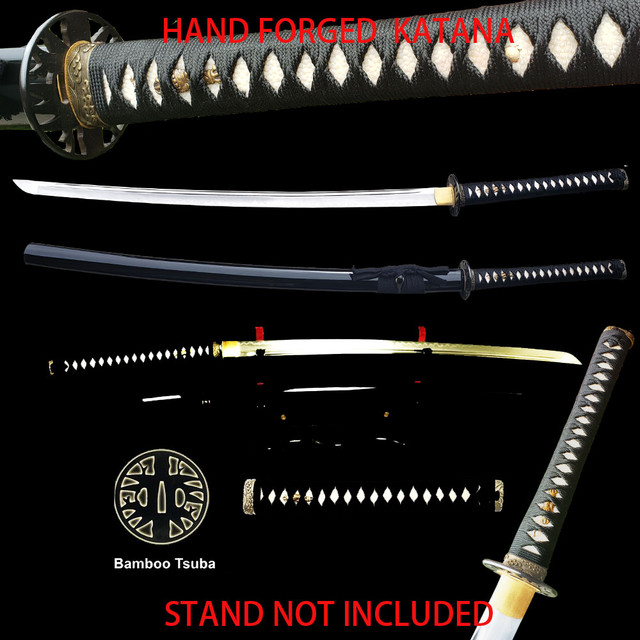 MOSHIRO 1095 High Carbon Steel Black Scabbard - Edge Import