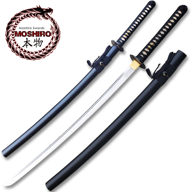   MOSHIRO Hand Forge 1095 High Carbon Steel Black Scabbard Limited Edition
