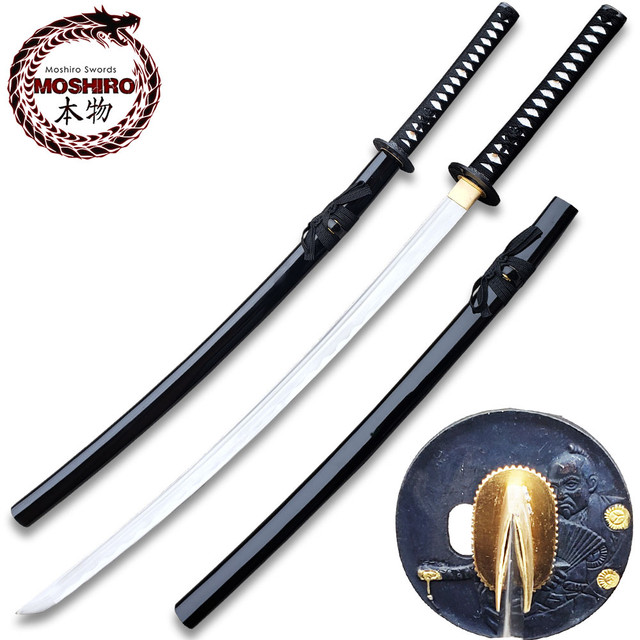 Moshiro  Honmono Functional Japanese Sword Sengoku Warrior Katana