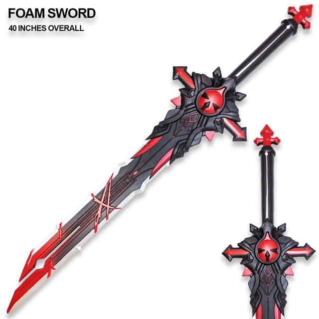 Game Fantasy Genshin Impact Wolf's Gravestone Foam Sword Cosplay Blade Weapon