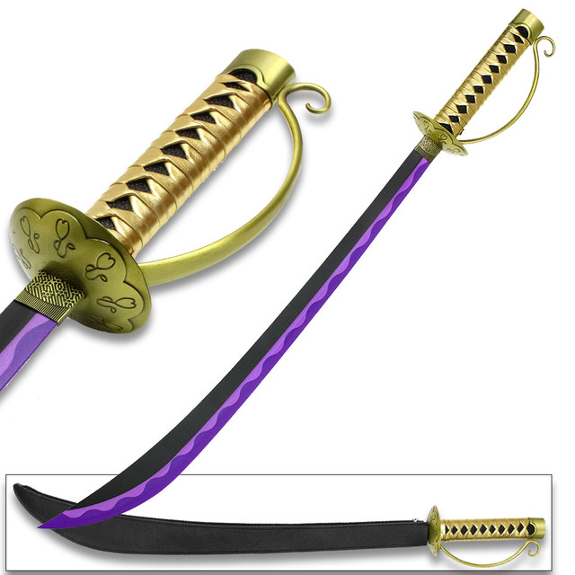 Demon Slayer Cosplay 80 cm Tengen Uzui Wooden Sword Nichirin Life Size  Replica Katana Perfect for Anime Gift Merchandise Collectibles