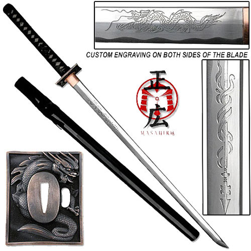 masahiro engraved dragon ninja