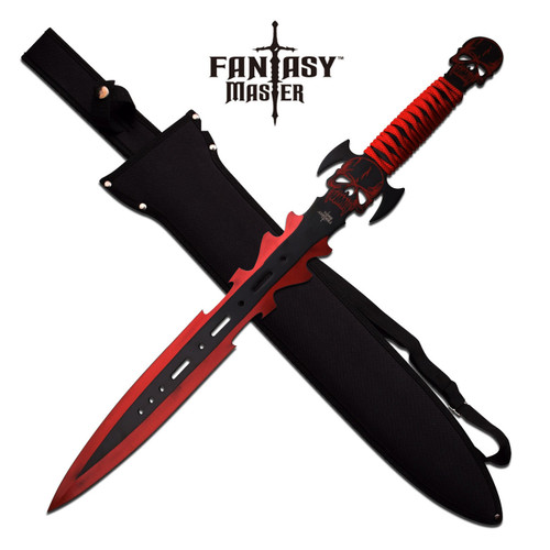 EW-423 Reaper Curved Battle Blade Silver