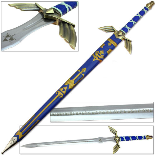 Legend Of Zelda Full Tang Master Sword Skyward Limited Edition Deluxe Replica Not Sharp Edge