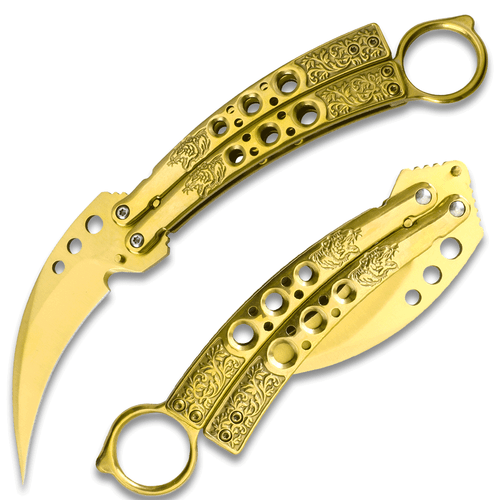 Karambit Gold, Real Life Knife