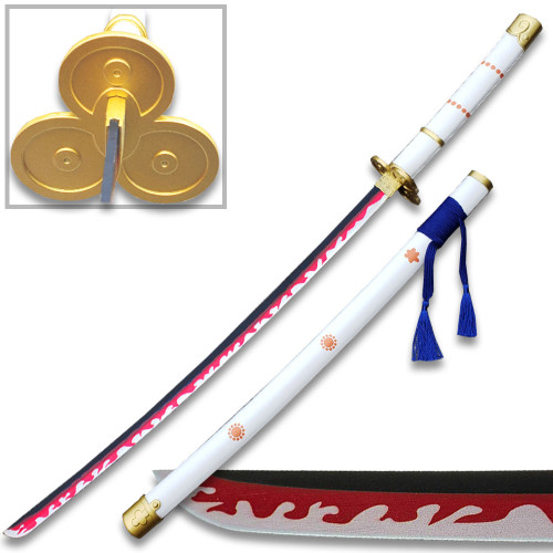 One Piece - Roronoa Zoro's Purple Enma Wood Sword Katana - Edge Import