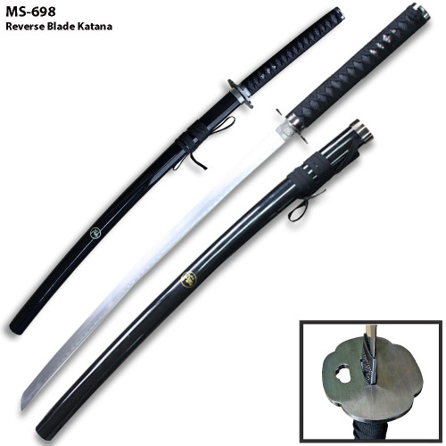 Rurouni Kenshin Reverse Blade Katana Black - Edge Import