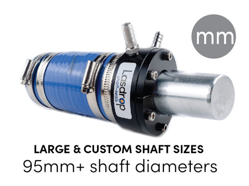Lasdrop Dry Seal Common Shaft Sizes - Metric Sizing (mm)