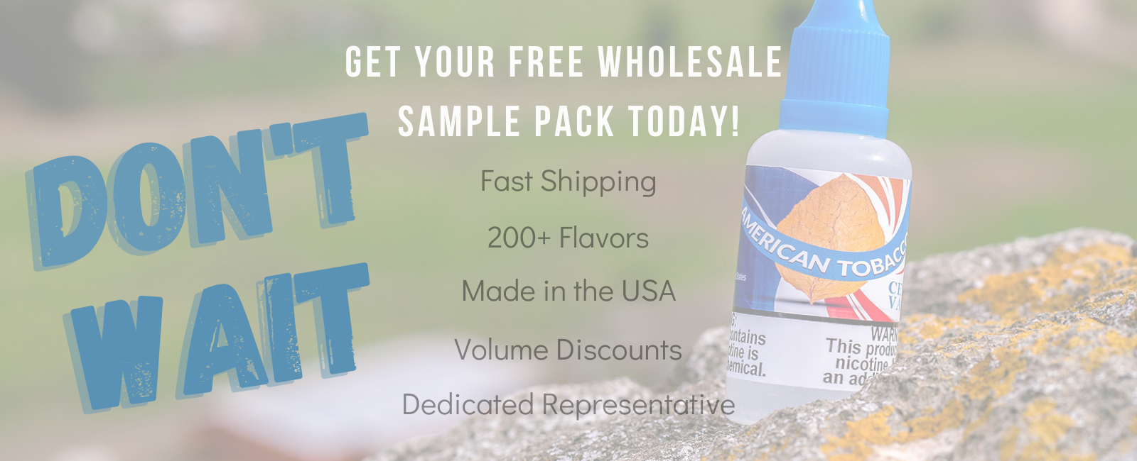 Free wholesale ejuice