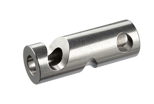 7/8" Stainless Brake Bar, Grooved 