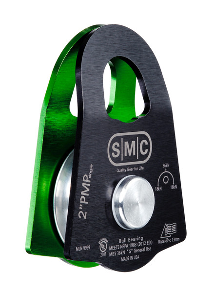 2" Single Aluminum Prusik Minding Pulley "PMP"