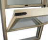 Windsor (SASH ONLY)  Double Hung "PINNACLE SERIES" interior glazed replacement sash (with Finger Plow) 2000 to present