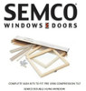 KIT: REPLACEMENT SASH KITS  TO FIT STANDARAD SIZE SEMCO DOUBLE HUNG WINDOWS (1980 to 1995)