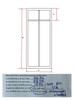 SUE GROSSKOPH Replacement sash (SIMULATED DIVIDED LIGHT)only to fit old Marvin Casemaster from 1985-2008 ( will require sign off drawing after ordered)