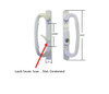 Semco Single point up grade sliding door handle only