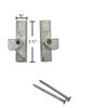 Double hung tilt pins( comes with 1 left and 1 right titl pin)  for Marvin compression tilt double hung manufactured from 1980-1999 (part#92060 #92061) 
