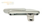  White Sash Lock  ( LINK STYLE) reversible, Works with Left or Right hand casement