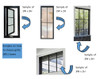 Drew Sciaulino CUSTOM SDL ( per picture) Replacement sash fits Semco Sequential sash locks 2005 to 2019: Center  Horizontal grille bar to be 16 13/16  down from top of sash  meassured from exterior ( Manufactured to order, no returns)