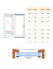 Front Line Full Surround  For PATIO DOORS - SQUARE BOX STYLE