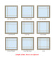 Frontline Full Surround DOUBLE HUNG grilles PRAIRIE STYLE