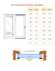 Frontline KD (UNASSEMBELED)  For PATIO DOORS - SQUARE BOX STYLE