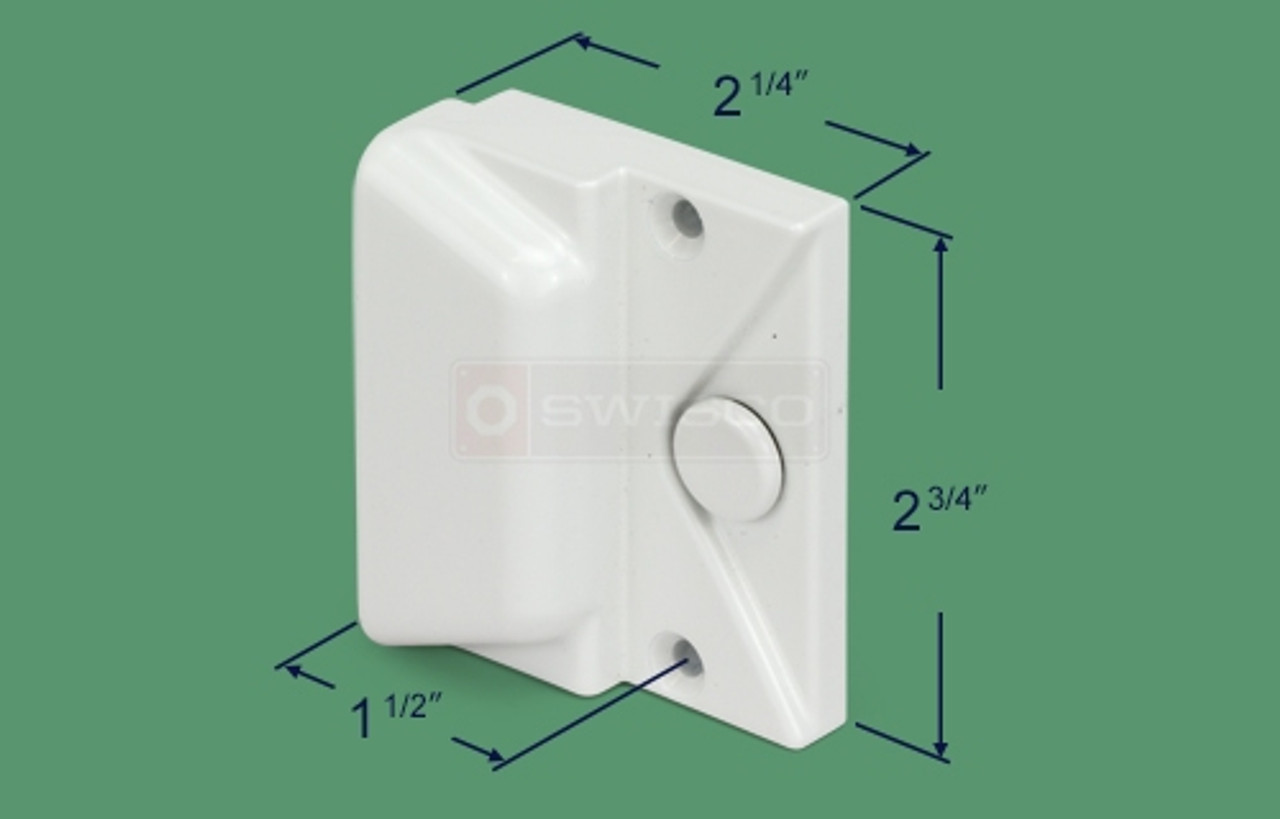 Sash lock secondary for casement with sash lock keeper 1985 to 2005