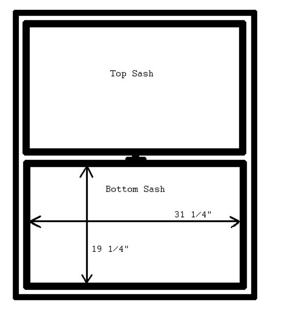 Semco double hung replacement storm /screen combination  (must order a minimum of 5 units , can mix the sizes)