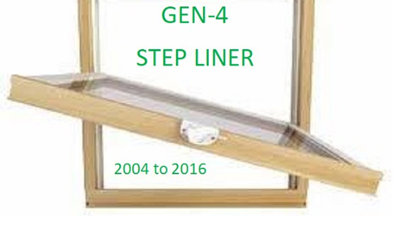 Lincoln Replacement GEN-4 (step jamb liner) sash from 2004 to 2016 (has unequal visible glass widths )