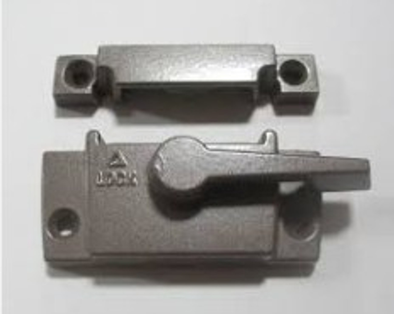 Bronze lock (surface mount)  with keeper
