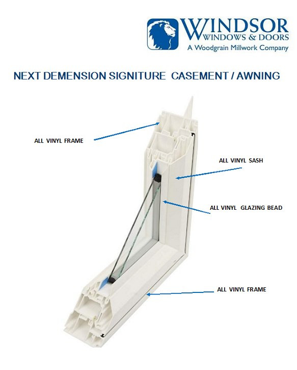 Windsor glazing bead kit includes qty (3) 76'' pieces of Next
