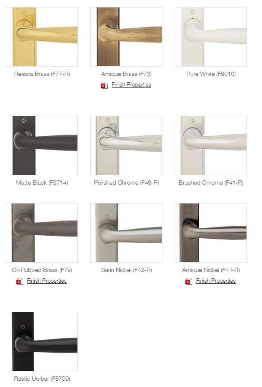 ASHWORTH adjustable SET hinge for swing door (#2 on illustration) for doors manufactured 10/17/2015 or newer:
