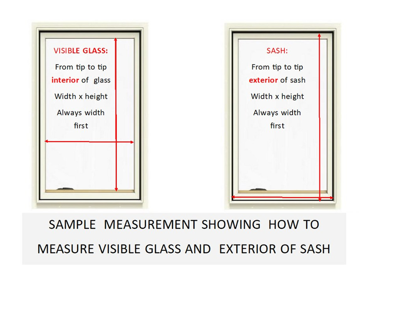 Replacement sash only to fit old Marvin Casemaster from 1985-2008