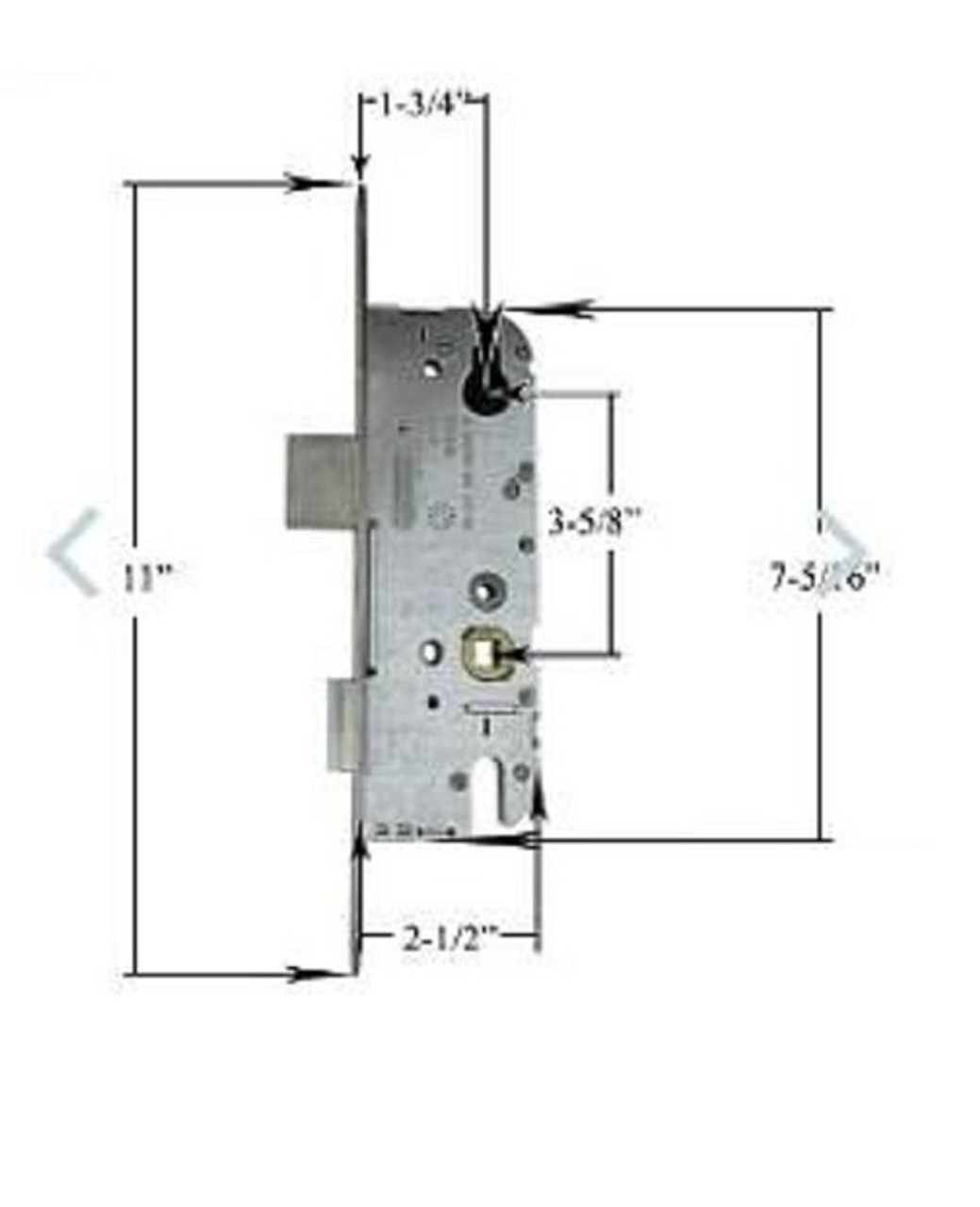 Hurd GU universal single point gear (handle low-key high)( works for both left or right swing doors)